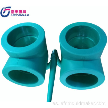 Molde de instalación de tuberías de núcleo plegable de inyección de plástico de PVC
